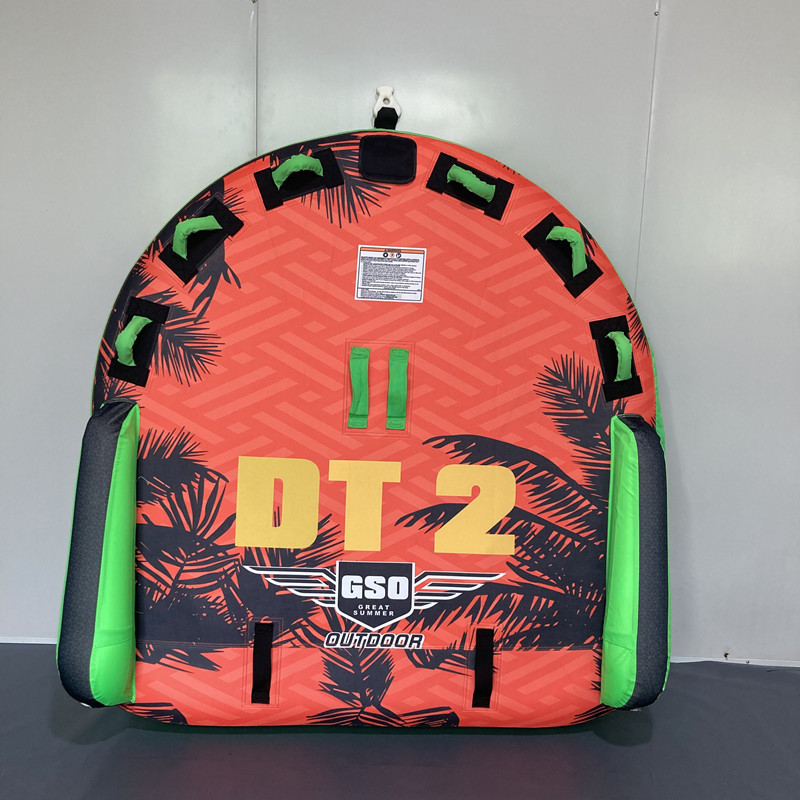 Fábrica de nuevo surf 3 personas agua anillo de remolque inflable lancha rápida tracción hovercraft inflable retroceso flotante