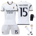 Real madrid home no. 15 with socks + guard