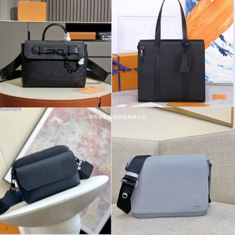 (Guangzhou Cross-Border Original Leather) L Brand Bag m Lv Men's Bag with Chip Version, Various Styles, Handbag and Crossbody Bag 6 (Guangzhou Cross-Border Original Leather) L Brand Bag m Lv Men's Bag with Chip Version, Various Styles, Handbag and Crossbody Bag 6