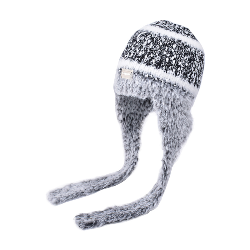 새로운 겨울 마일라드 울 모자 여성 패션 레트로 올 매치 페이스 쇼 작은 니트 모자 두꺼운 따뜻한 풀오버 캡