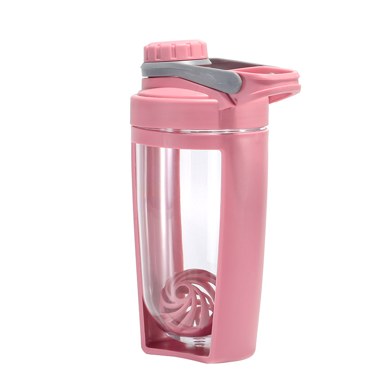 Taza de proteína deportiva personalizada LOGO gimnasio sellado a prueba de fugas agitación bola batida taza agitación taza al por mayor