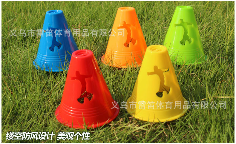 Logo barril marcador disco fútbol equipo de entrenamiento baloncesto entrenamiento auxiliar suministros cono barril obstáculo agilidad entrenador