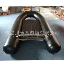 钓鱼船镂空八爪鱼专用船拉丝底渔船脚蹼滑行充气船橡皮艇冲锋舟