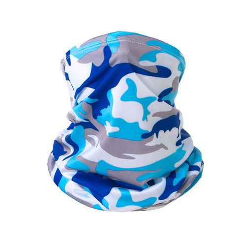 Summer new milk silk scarf outdoor sun protection riding mask breathable sweat-absorbent multi-functional neck protection ice silk scarf