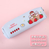 Cartoon capacious cute universal pencil case with zipper for elementary school students, with little bears, wholesale