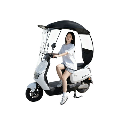 Windproof Rain Cover, Elektromobil üçün ön şüşə çətiri (günlük)