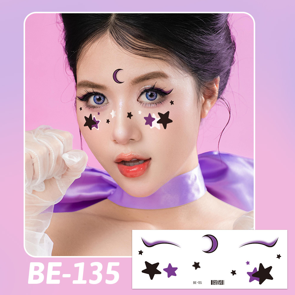 BE-135 (눈부신 블랙 페이스패치)