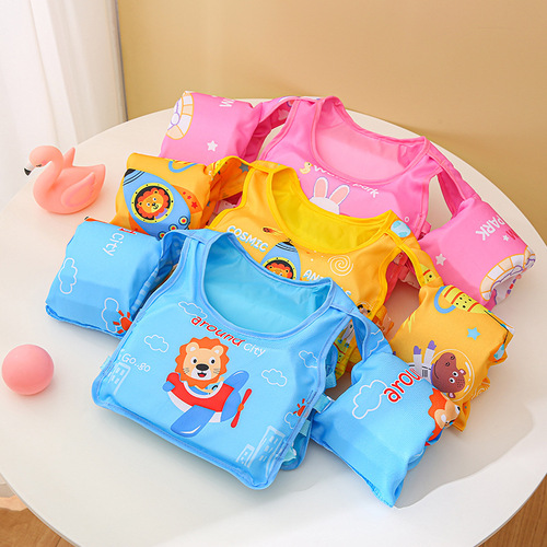 New children's floating ring, water sleeves, buoyancy vest, swimming ring, life jacket, arm ring, toddler and baby swimming learning equipment