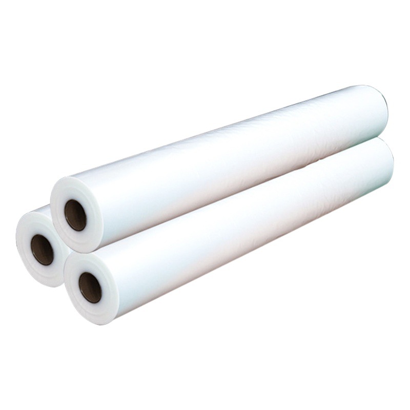 PE película retráctil fuente al por mayor agua mineral arroz racimo embalaje automático manguito película retráctil térmica PE de grado alimenticio