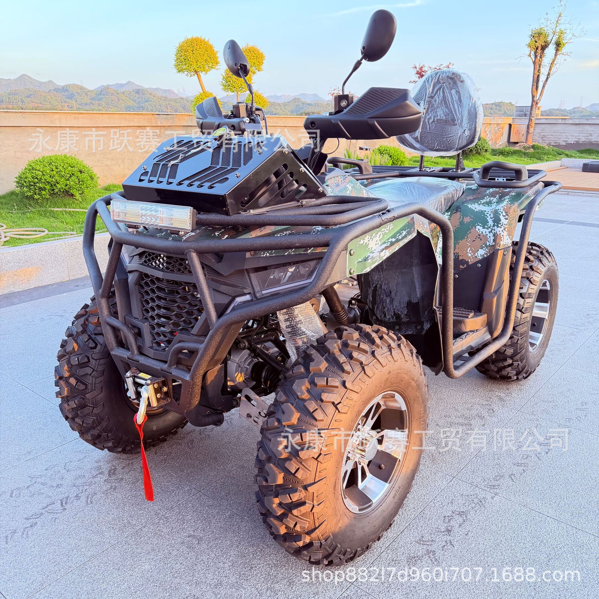 400CCATV4 × 2 / 4 × 4 sistema de inyección eléctrica CVT cambio automático conmutación electrónica ATV todoterreno