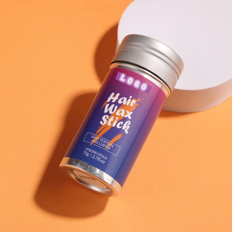 铝瓶厂家直销50g发蜡棒铝罐包材儿童碎发整理膏铝罐金属包装罐