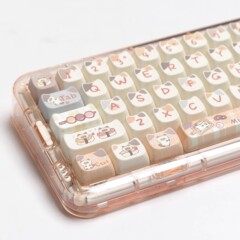 寿司猫キーキャップ 猫型 MAO 高さ シャム猫 MAC 昇華 HI75 X75 F99 104 F87