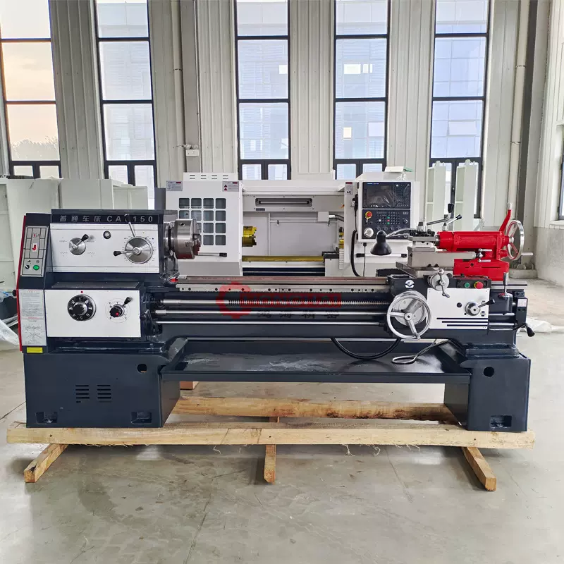 普通车床型号CA6150回转直径500两顶尖工件长度1000卧式马鞍车床