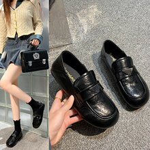复古软底豆豆鞋女2026年春季新款一脚蹬平底单鞋休闲百搭孕妇单鞋