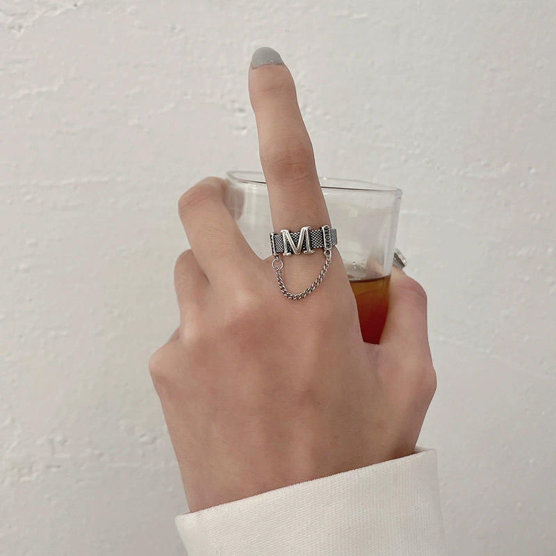 Adjustable Ring (925 Silver) — Small Design Rings, Non-Fading High-Quality Sample