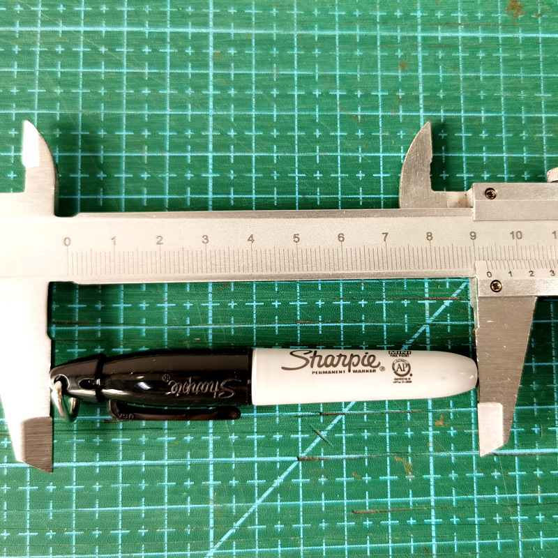 Sanfu Sharpie mini marcador creativo a prueba de agua aceite mini golf marcador con gancho