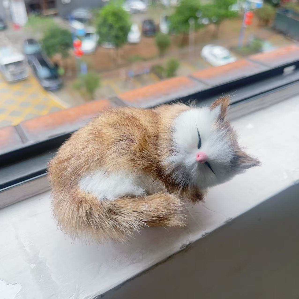 Cat Plastic Cute Airbag Bracket display picture 14