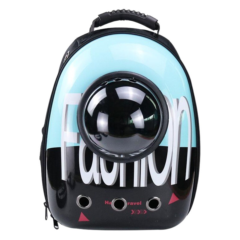 Suministros para mascotas nueva moda cápsula espacial gato mochila portátil gato mochila transpirable transparente perro mochila