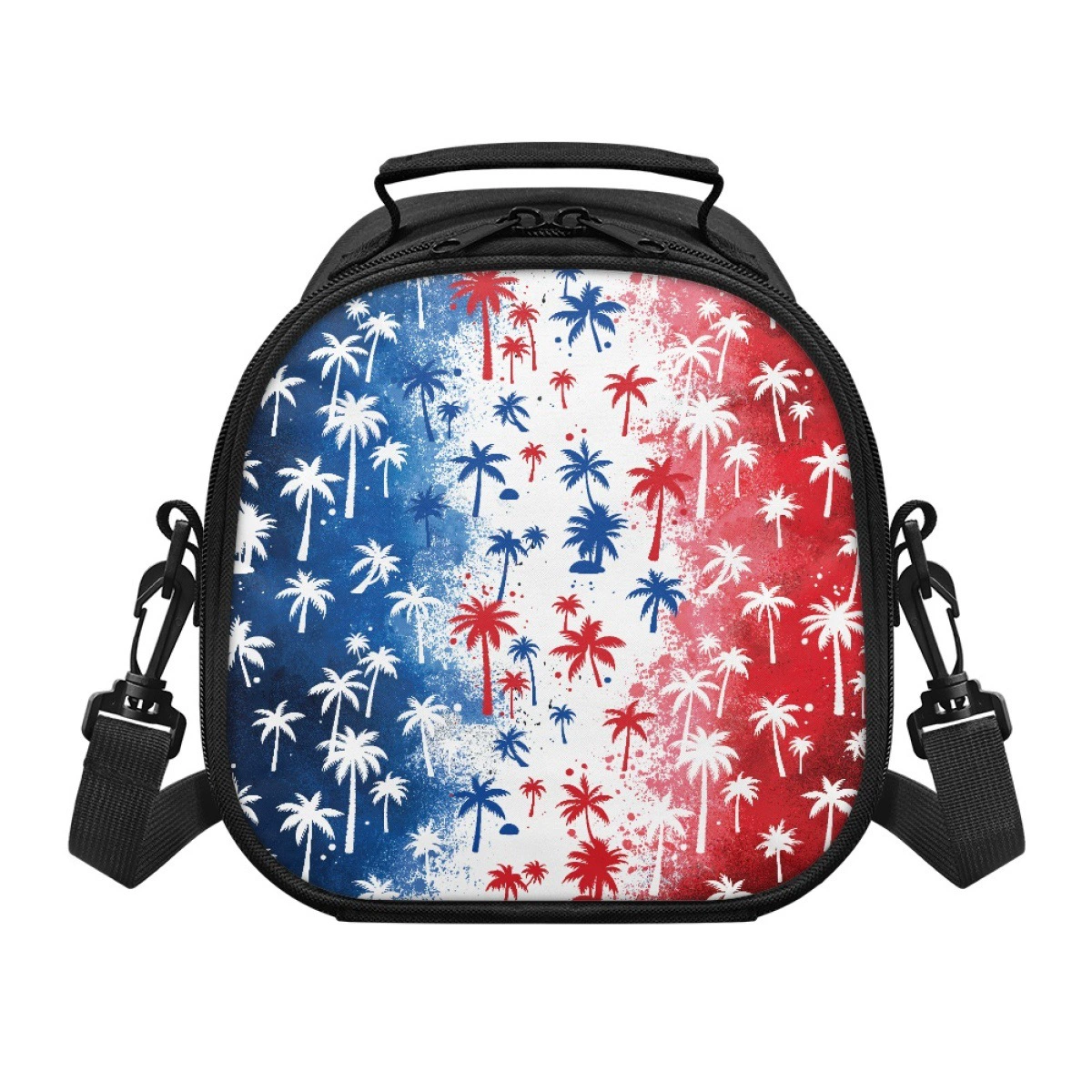 Международная станция, простая сумка для пикника на молнии, полиэстер, красочный дизайн с рисунком кленового листа, изысканный трансграничный бестселлер, популярный стиль