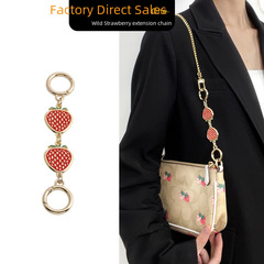Transform the applicable Kouchi bag into a strawberry bag by modifying the chain link and pearl underarm shoulder strap. Single purchase accessories.