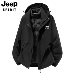 ���գ�JEEP���_�h����q������һ��Ůʿ�����ЊA�����b��ɽ��ѩ��