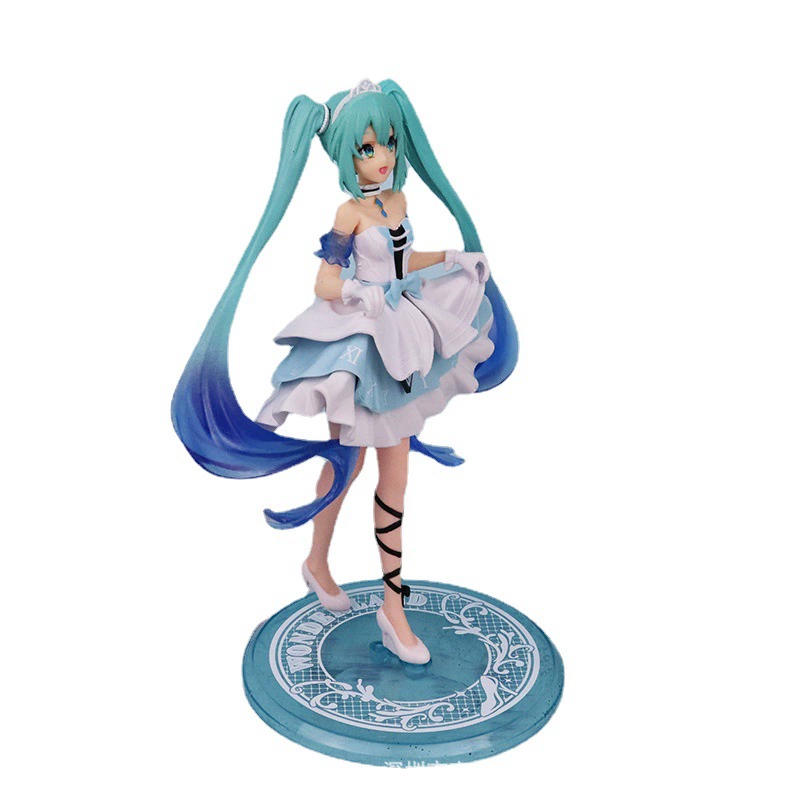 Фигура (Хатсу네 Мику) Cinderella Dress PVC- statue, 19,3 см, декоративная аниме-модель