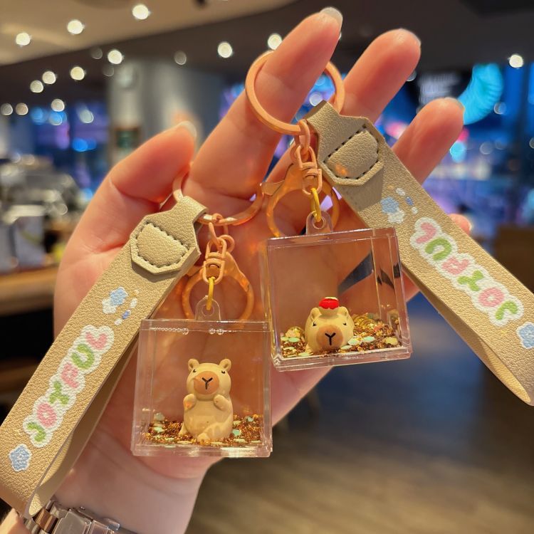 61g Weight Bag Pendant, Keychain Classification 1 Piece Quantity Holiday, Daily Occasion Acrylic Material Cartoon Character Pattern Unisex Gender Cute Style 1 Piece Cute Cartoon Character Acrylic Unisex Bag Pendant Keychain 5