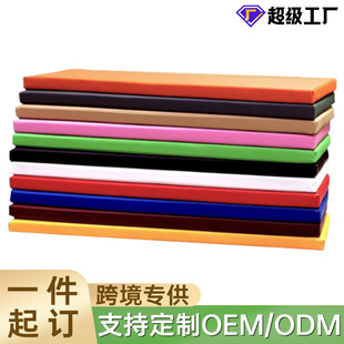 Rectangular High-Density Sponge Waterproof Leather Cushion Universal Tatami Bay Window Cushion Sofa Leather Cushion Customization