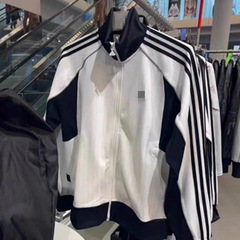 绣花有标春秋款D3S男女美式复古休闲运动夹克外套 JG8580