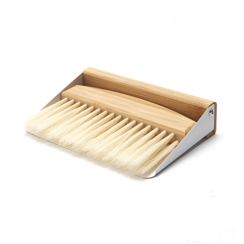 Desktop Broom and Dustpan Set for Home Use, Mini Broom for Pets, Computer Keyboard 2-Piece Cleaning Brush Set, Cross-Border Supply