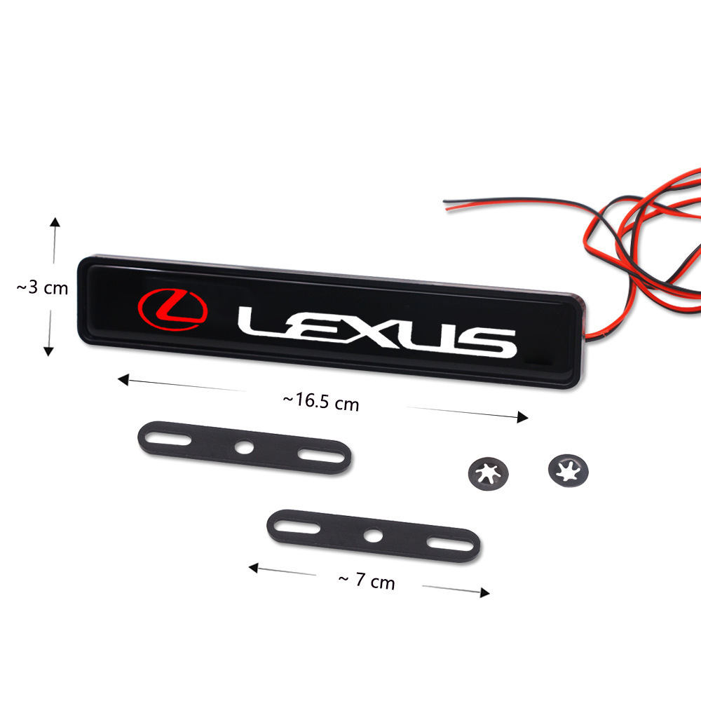 Universal Avtomobil Grill İşığı Loqo İşıqlandırması