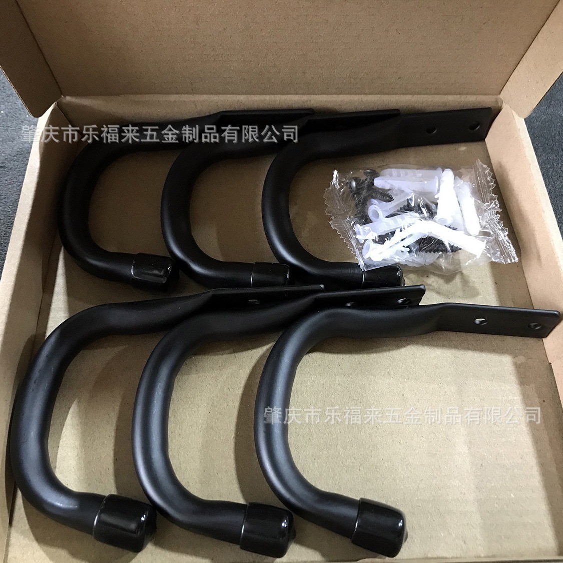 Juego de ganchos Gancho de garaje Gancho de bicicleta de seis paquetes Gancho de almacenamiento de garaje Gancho de soporte de pared de tornillo