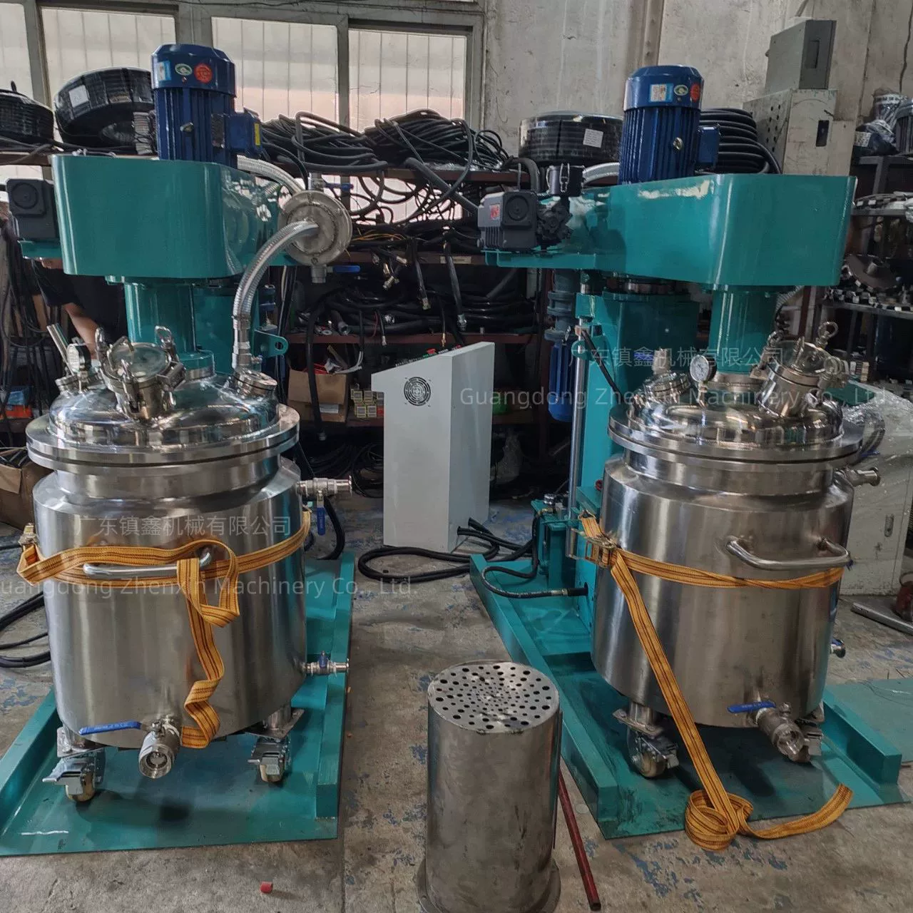 Вакуумная диспергирующая машина Zhenxin, многофункциональный вакуумный смеситель для красок и чернил, скребок для стен с высоким и низким перемешиванием для удаления пены