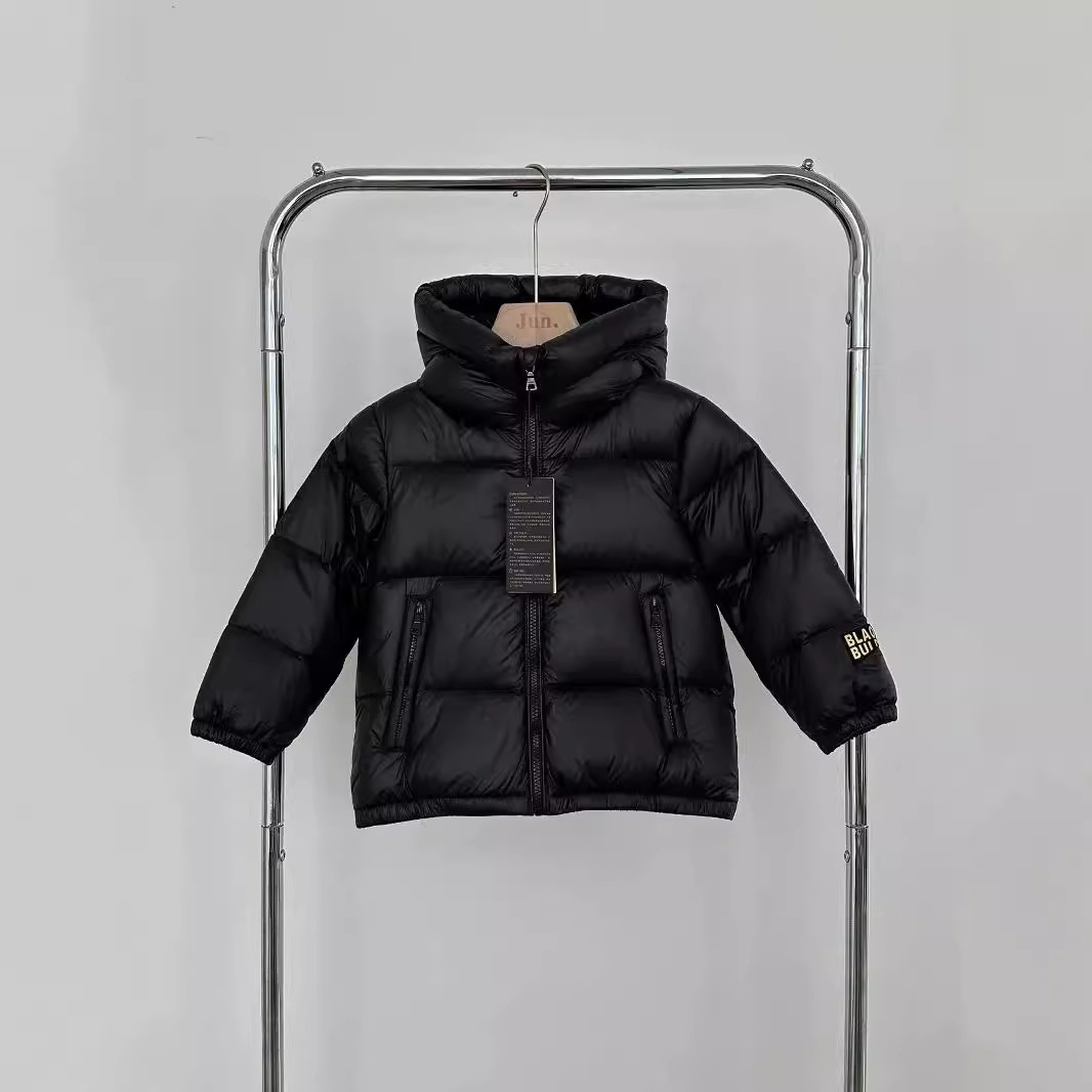 Children's short keep warm down jacket for men and women