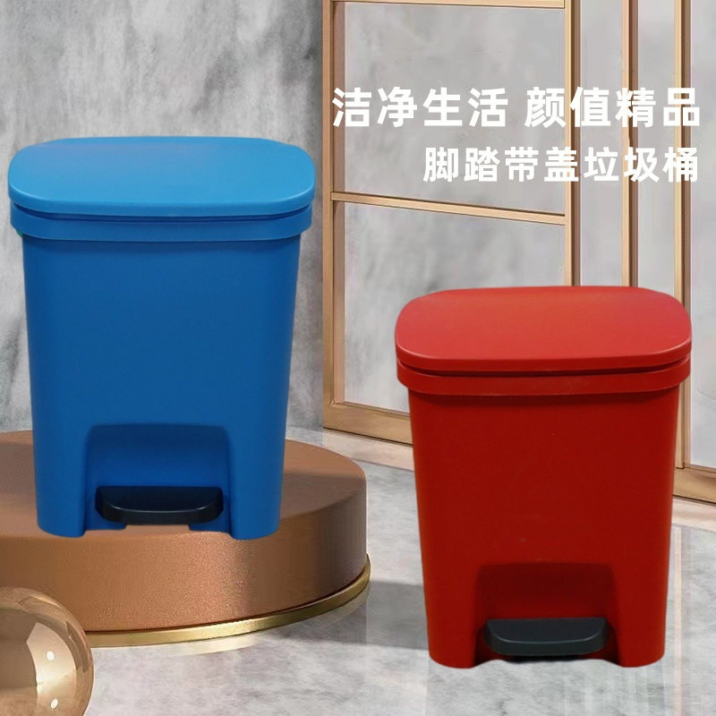 かわいい大きな目のゴミ箱家庭用蓋付き高颜値大容量漫画寝室紙かごトイレごみかご|undefined