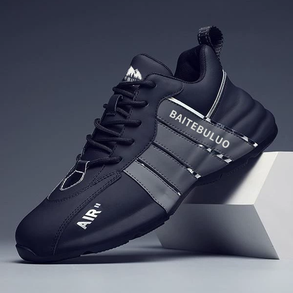Fashionable footwear, shoe bag, sports universal men's trend breathable sports shoes for leisure