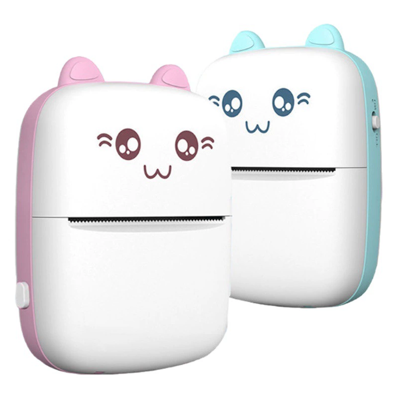 Портативный мини-принтер этикеток с высоким разрешением, Bluetooth, для домашнего использования, безчернильный, карманный, для печати штрих-кодов