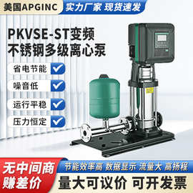 厂家定制PKVSE-T变频不锈钢离心泵 立式多级增压泵农业灌溉增压泵
