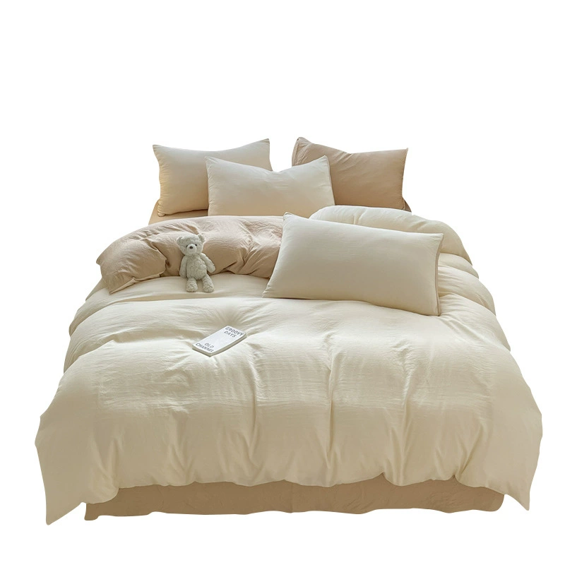 Постельный комплект — Spring bed linen, 3‑ или 4‑компонентный, ткань с мягкой кожей, различные размеры
