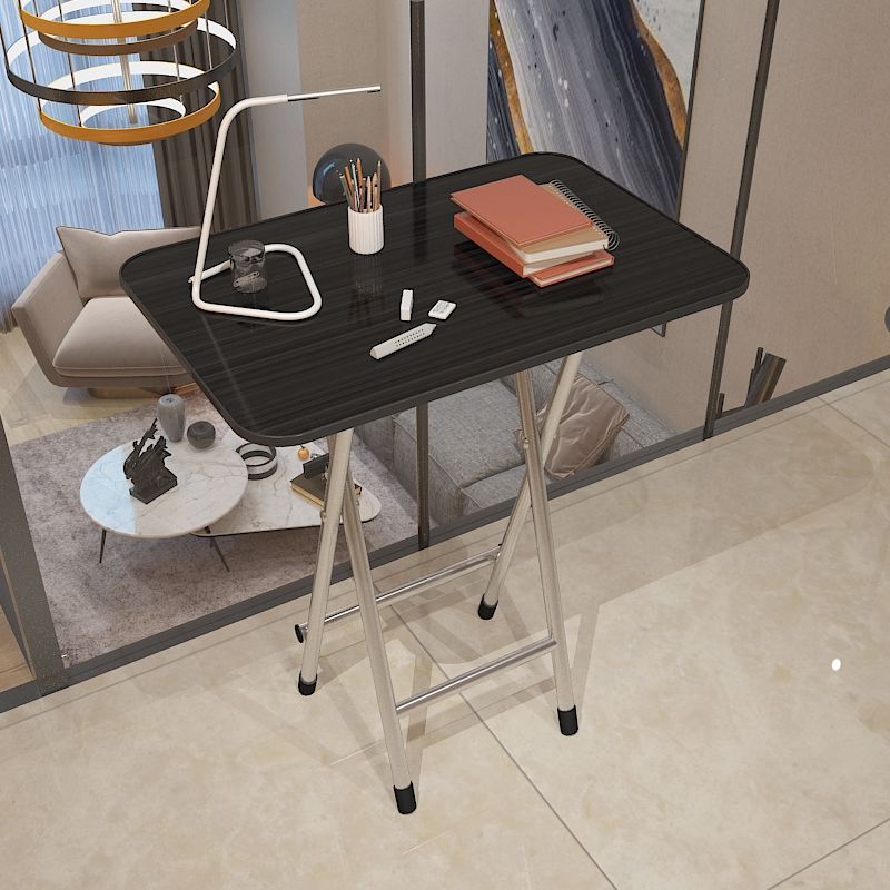 Mesa plegable simple portátil rectangular contra la pared pequeña mesa dormitorio de alquiler mesa de comedor pequeña mesa cuadrada al aire libre