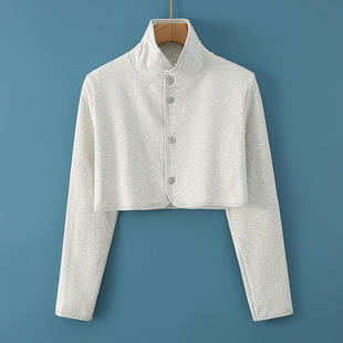 Long sleeve shoulder protection waistcoat sleeping cervical support artifact female confinement shawl clothes air-conditioned room warm cold-proof spring and autumn thin