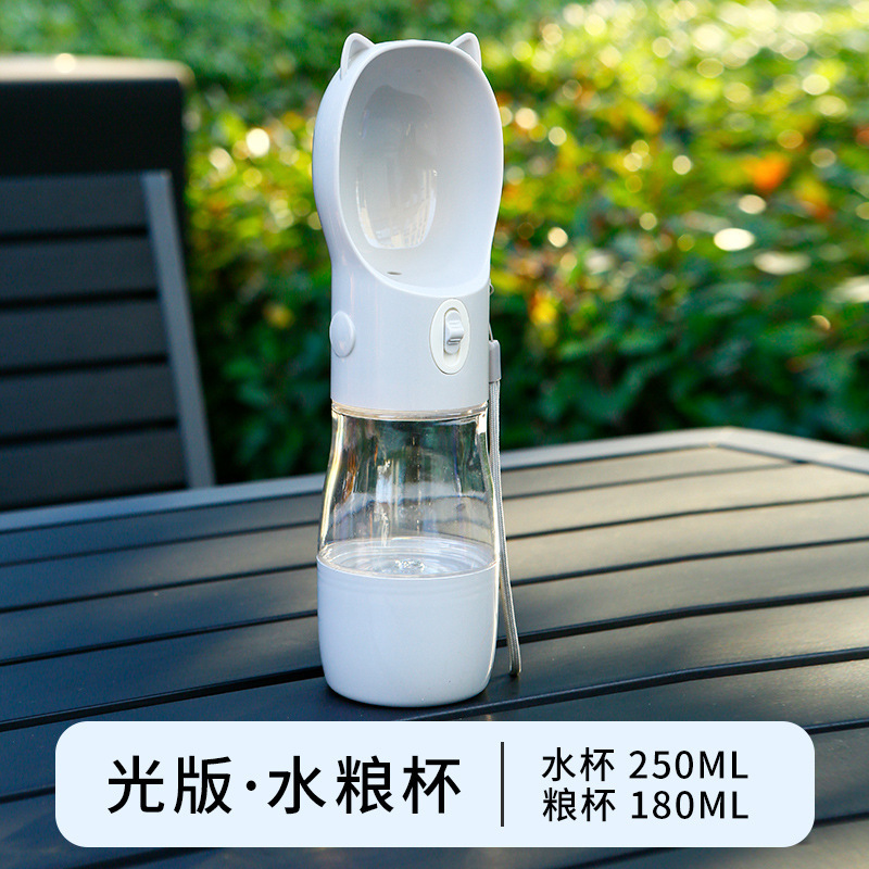 Taza de agua portátil para perros, bebida de agua para mascotas, alimento para perros al aire libre, bebida de agua para bebidas