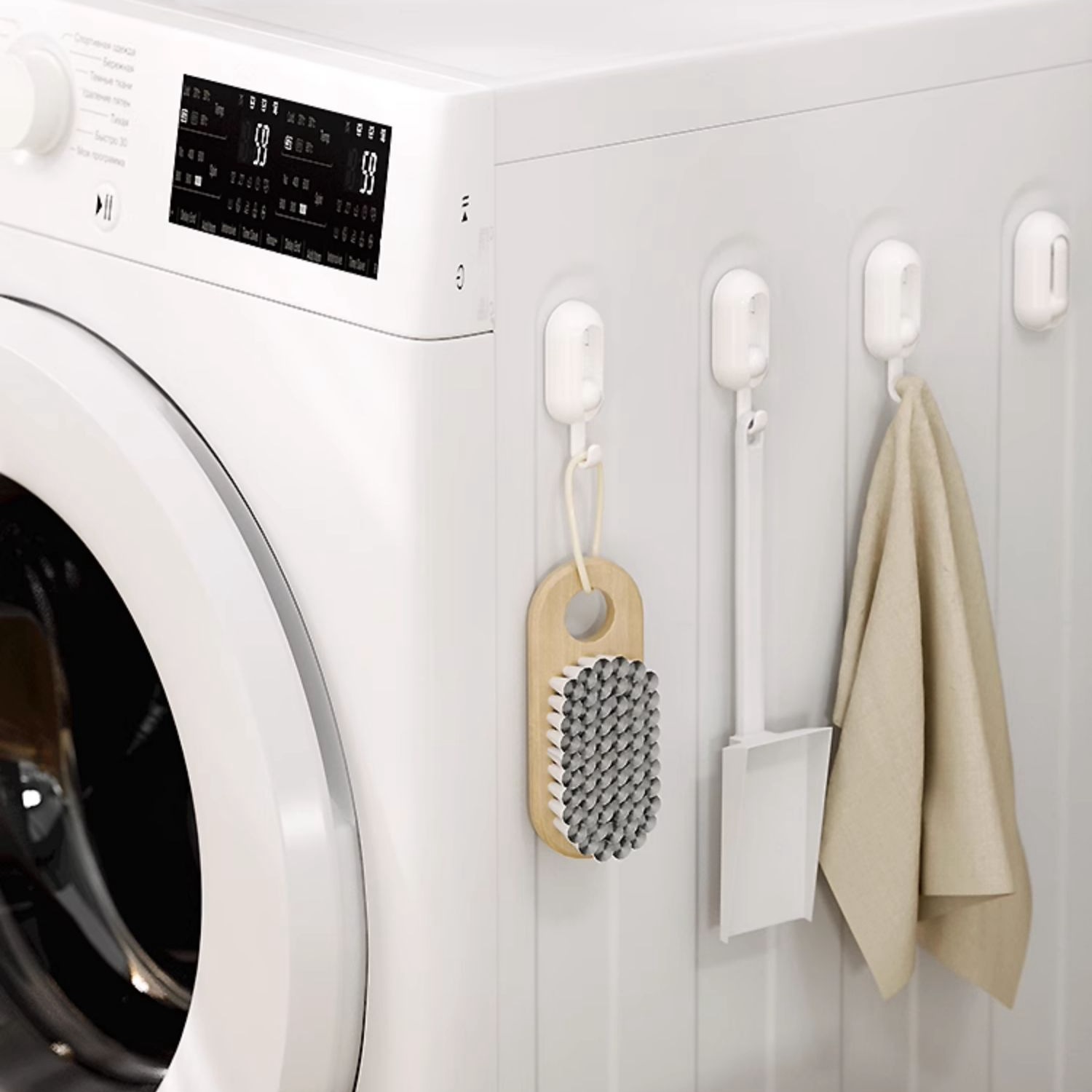 Gancho giratorio universal estilo japonés sin agujeros de perforación en la pared de la cocina percha de carga en la puerta de entrada detrás de la bolsa de la escuela gancho adhesivo sin rastro