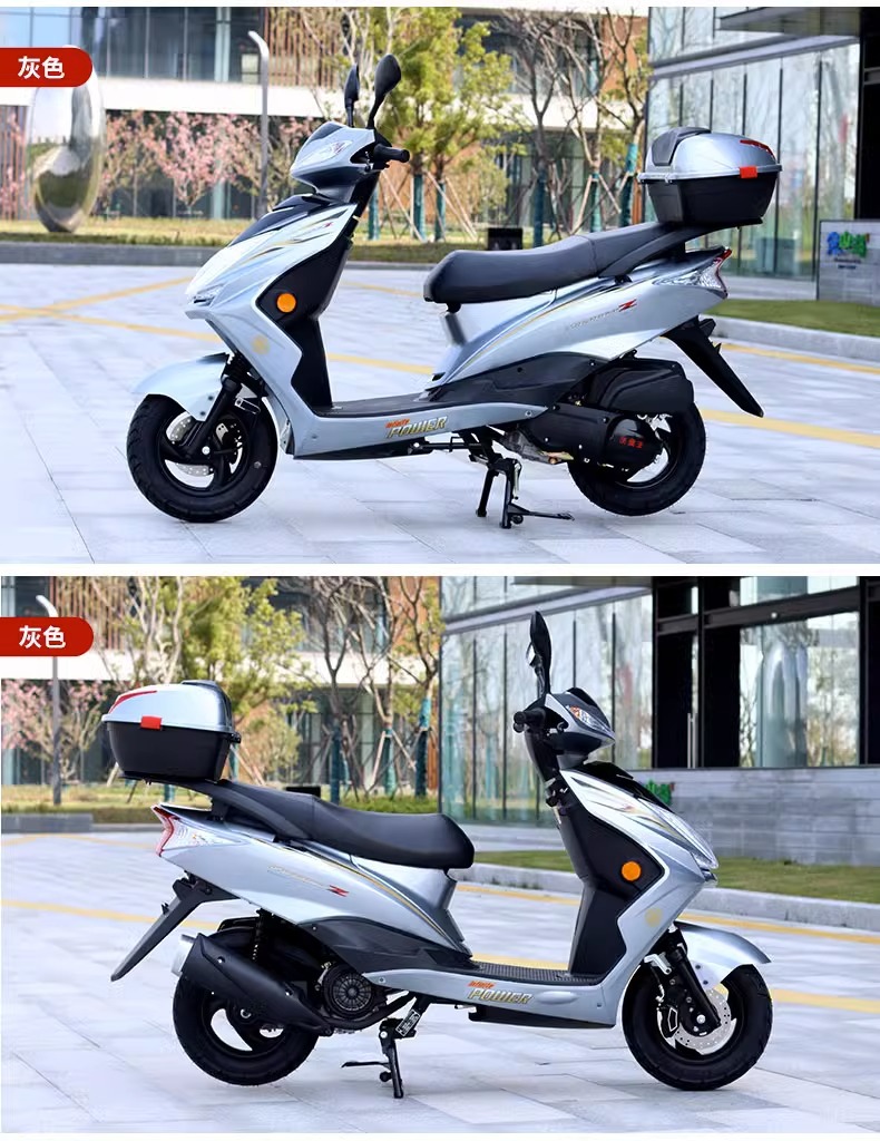 Brand New Outdoor 125Cc National Standard Four-Stroke Efi Scooter, Fuel-Efficient Motorcycle That Can Be Registered, Ideal for Delivery Services
