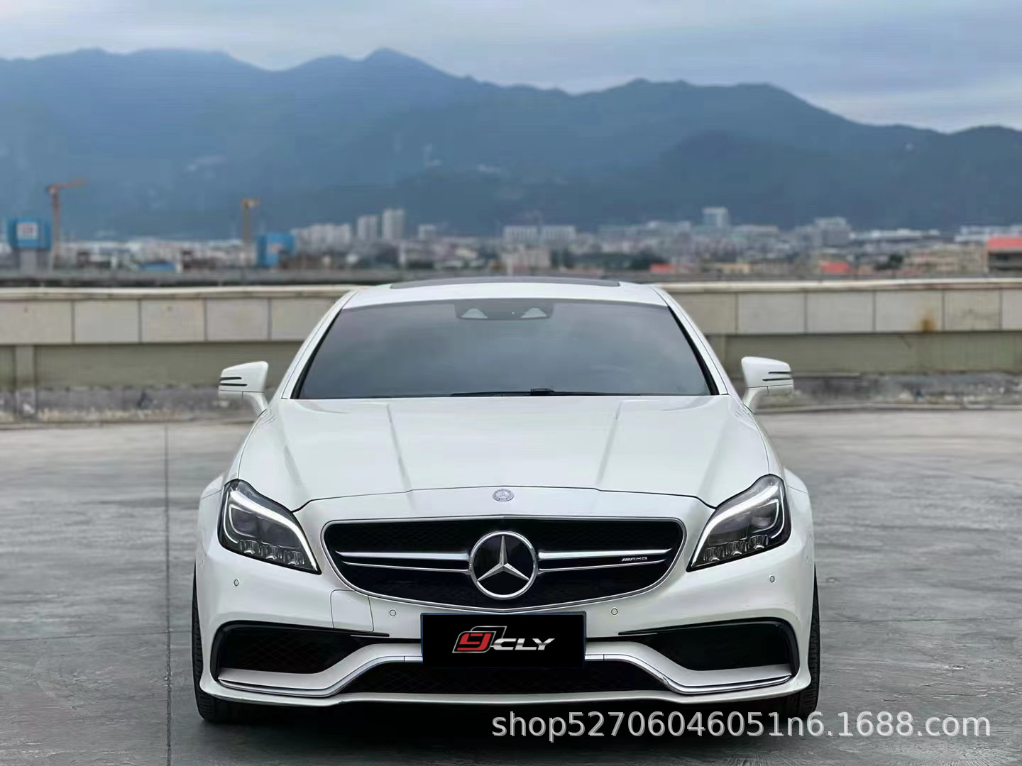 Suitable for Mercedes-Benz CLS(W218)12-17 modified AMG CLS63 front bar, middle net, rear bar, rear lip, tail throat