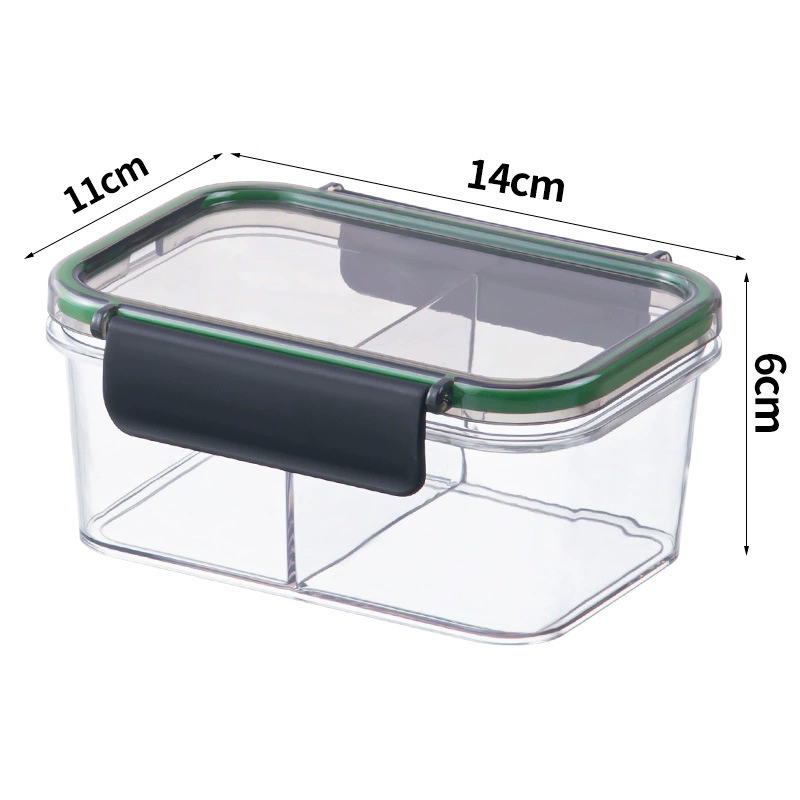 Контейнер для салатов и хранения в холодильнике, пищевая герметичная коробка для овощей, фруктов и яиц, сортировочный свежезащитный контейнер