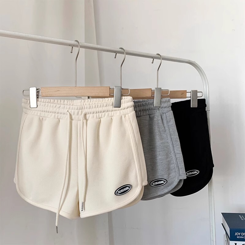 Women's Student Sports Shorts Summer 2026 New Slim-Fit Versatile Wide-Leg Hot Pants Home Fitness Drawstring Casual Pants Women's Student Sports Shorts Summer 2026 New Slim-Fit Versatile Wide-Leg Hot Pants Home Fitness Drawstring Casual Pants