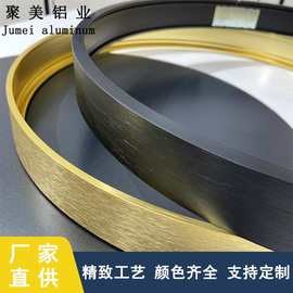 铝合金圆形相框金属挂墙装饰画框十字绣玻璃镜子圆框批发实力工厂