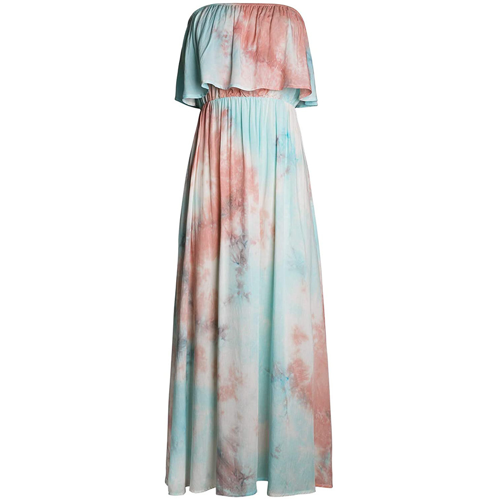 2024 Europa und USA Frühling und Sommer Neues Damenkleid mit Print, Ärmellos, Freizeitkleid für den Strand – Detail 18