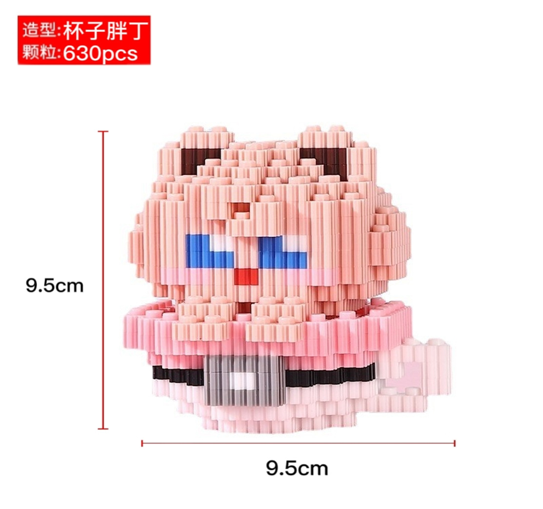 6107 컬러박스 포장 만화 핫모델 [컵지글리퍼프]